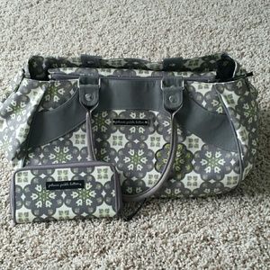 Petunia Pickle Bottom Diaper Bag with wallet